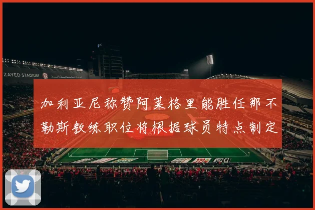 加利亚尼称赞阿莱格里能胜任那不勒斯教练职位将根据球员特点制定战术